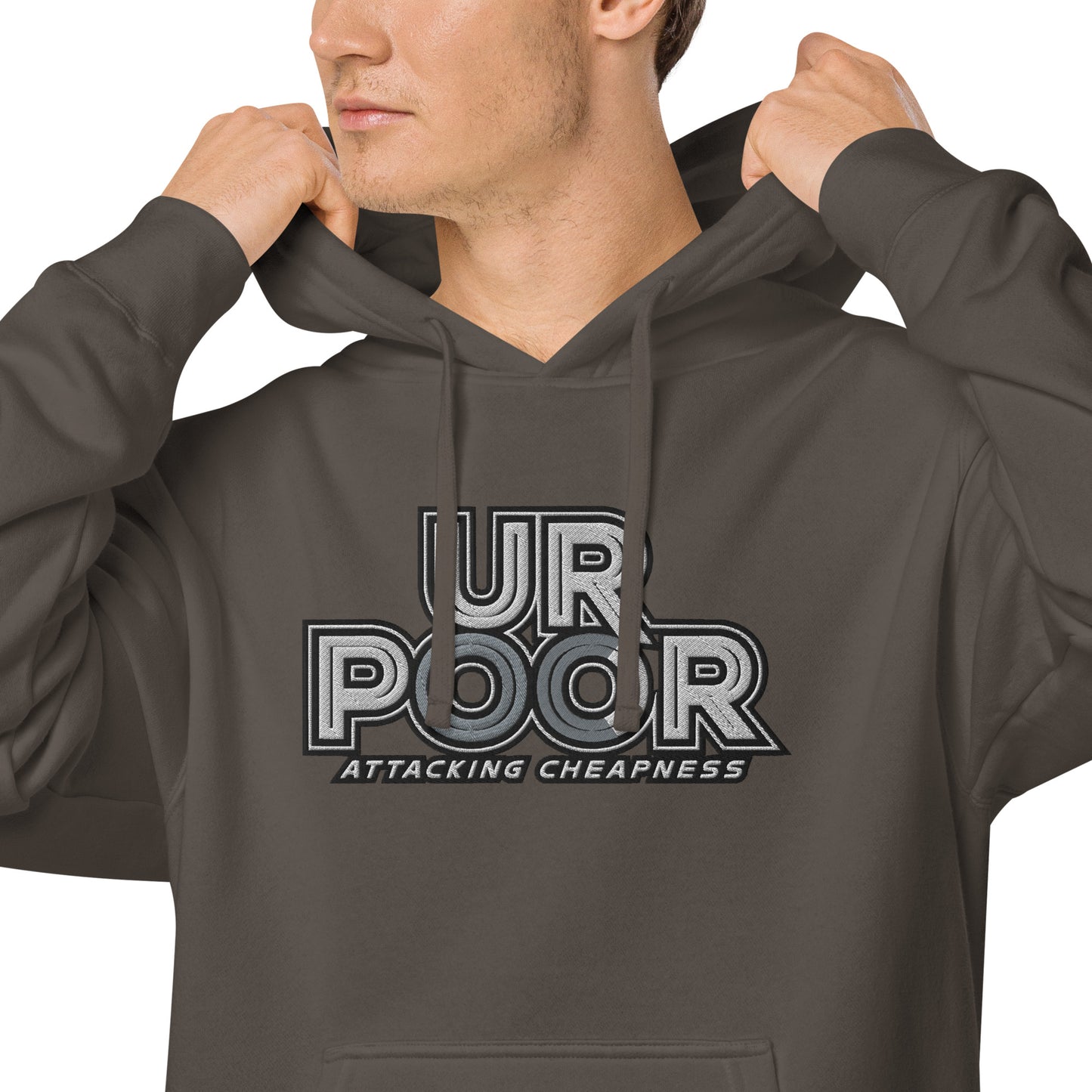 1ST EDITION URPOOR HOODIE - EMBROIDERED