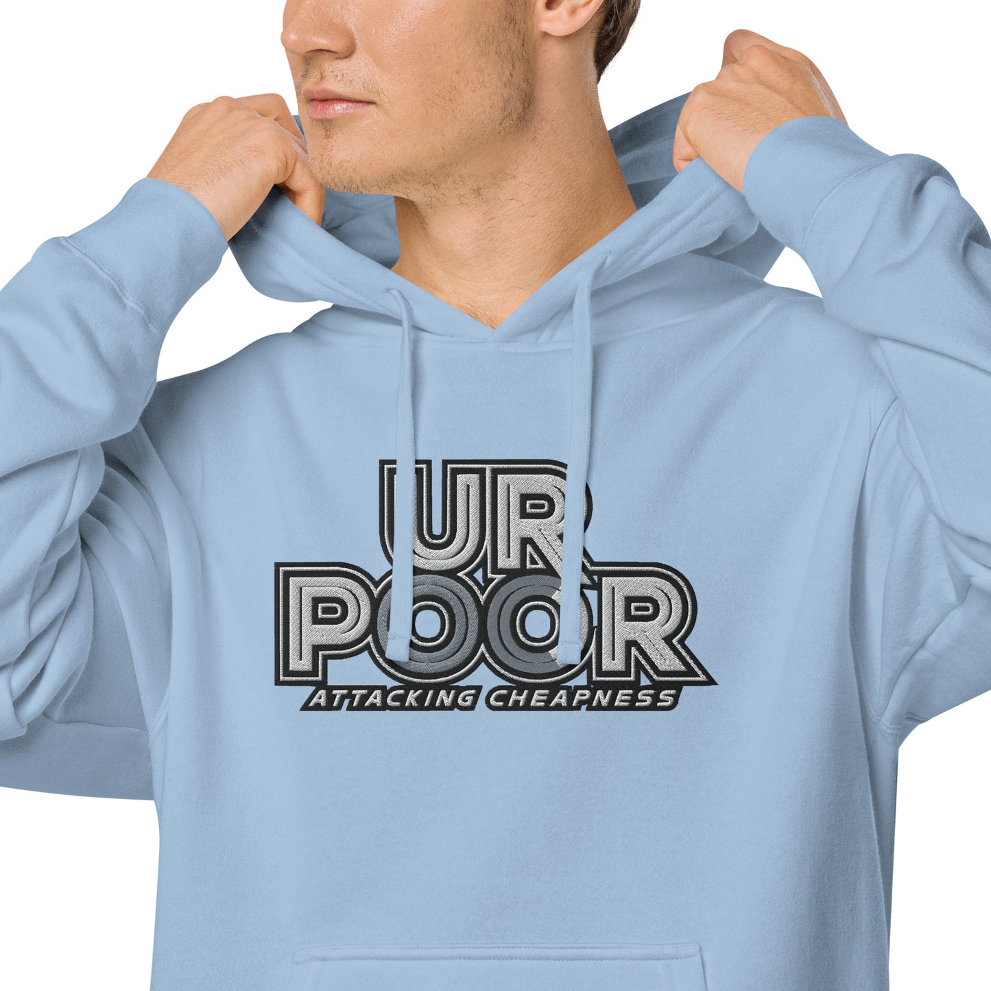 1ST EDITION URPOOR HOODIE - EMBROIDERED