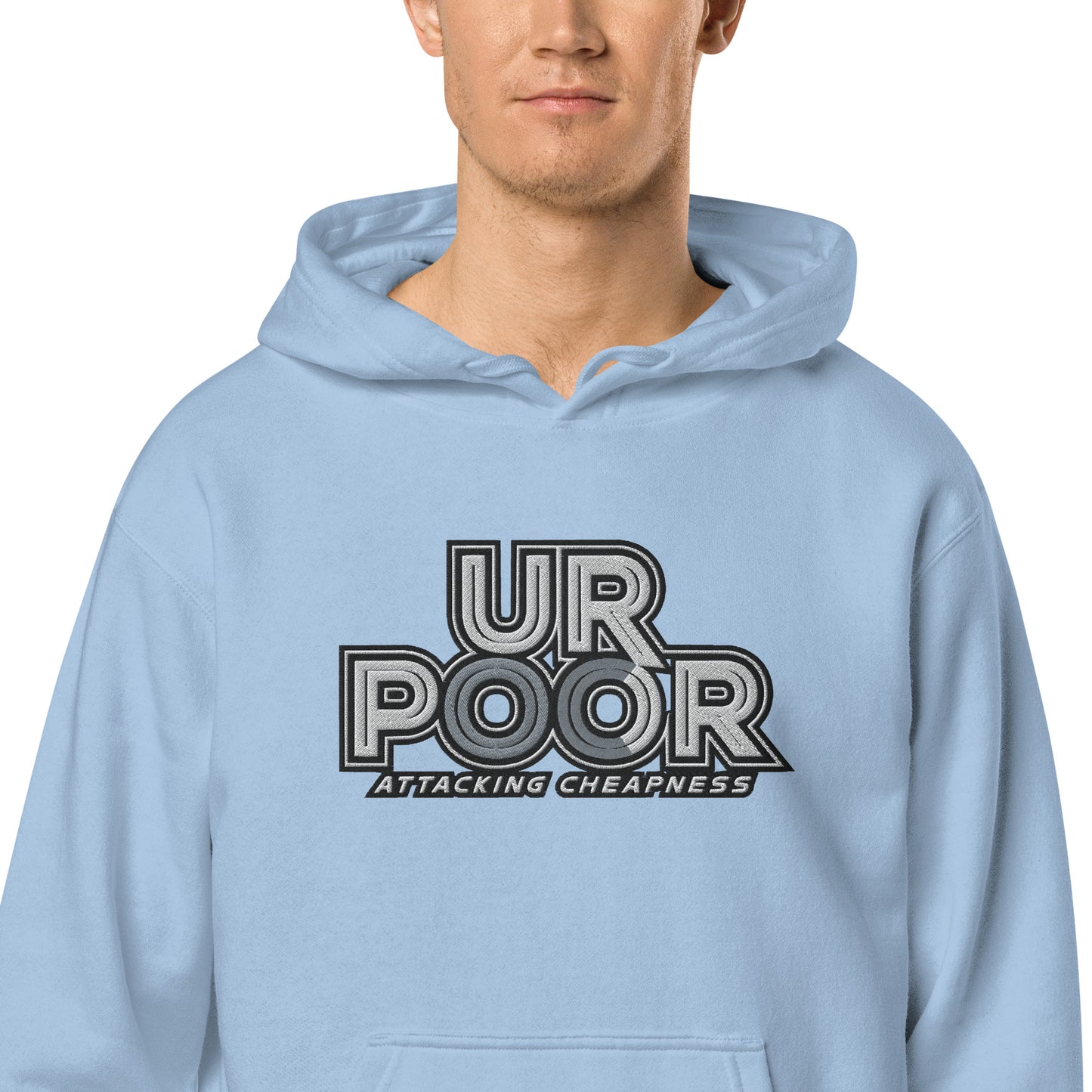 1ST EDITION URPOOR HOODIE - EMBROIDERED