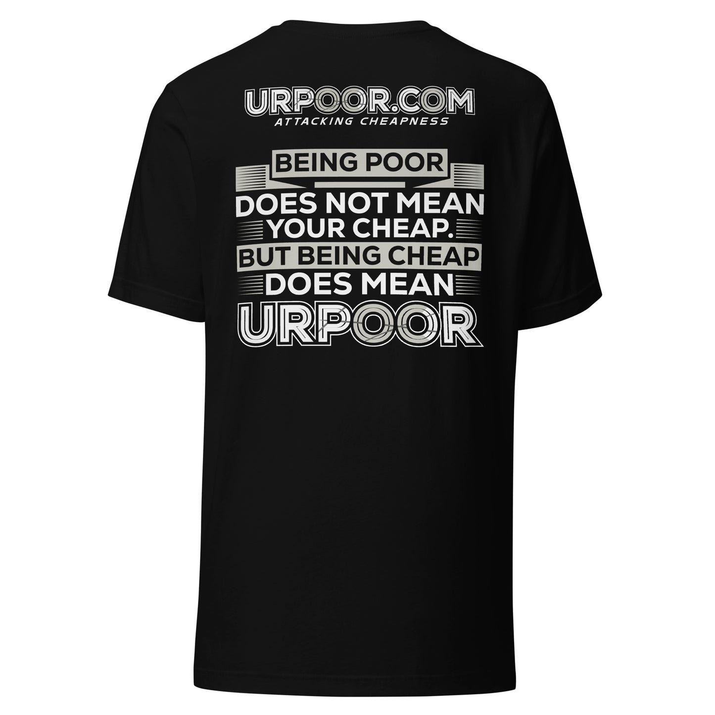 MAKE POOR PEOPLE GREAT AGAIN T-SHIRT -- MADE IN THE USA