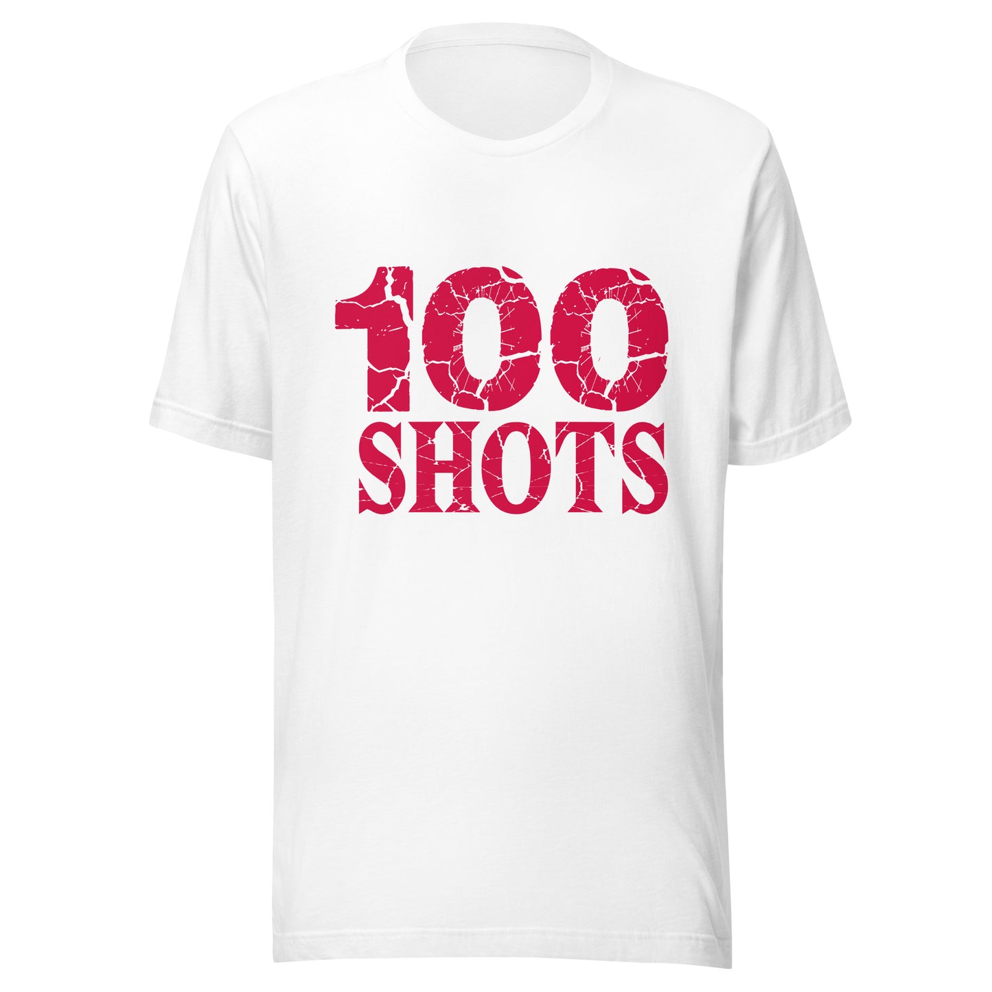 100 SHOTS T-SHIRT -- MADE IN THE USA