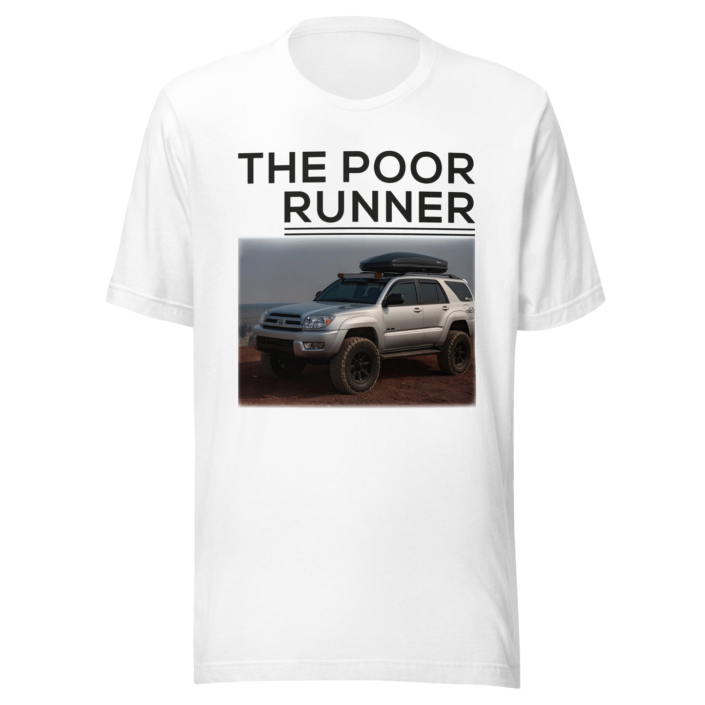 THE POOR RUNNER T-SHIRT -- MADE IN THE USA