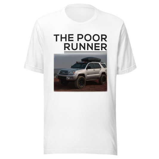 THE POOR RUNNER T-SHIRT -- MADE IN THE USA